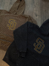 Load image into Gallery viewer, PADRES RHINESTONE SD CHEETAH HOODIE
