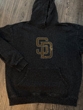 Load image into Gallery viewer, PADRES RHINESTONE SD CHEETAH HOODIE
