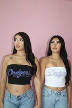 Load image into Gallery viewer, DODGER RHINESTONE TUBE TOP
