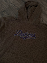 Load image into Gallery viewer, DODGER RHINESTONE CHEETAH HOODIE
