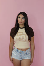 Load image into Gallery viewer, SD RHINESTONE BASEBALL BABY T

