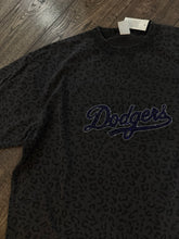 Load image into Gallery viewer, DODGER RHINESTONE CHEETAH OVERSIZED TEE

